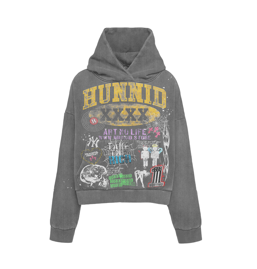 Art No Life Hoodie GRAY